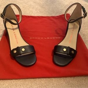 Sacha London sandals, new with dust bag